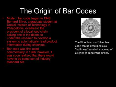 The First Bar Code 的图像结果