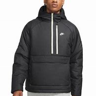 Image result for Nike Sportswear Therma-FIT Legacy Men's Hooded Anorak In Black, Size: Medium | DD6863-010