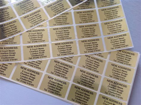 Address Labels Examples 的图像结果