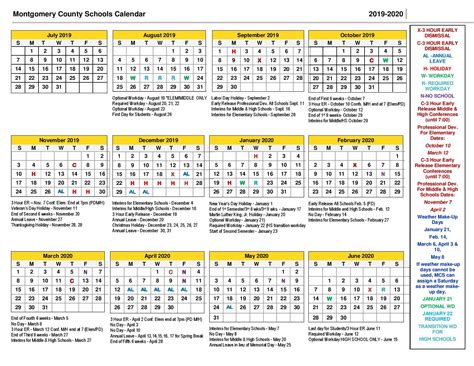 Montgomery Isd Calendar 2425 - Preschool Calendar Printable