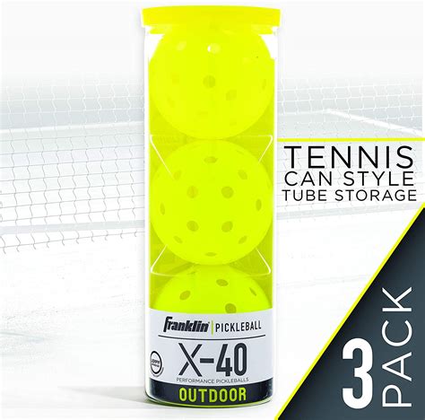 FRANKLIN X-40 PICKLEBALLS OUTDOOR 3-PACK – Sidelines Sports