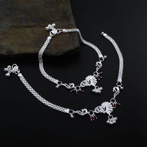 Chandi ki Payal designs at genuine prices| Latest Silver Payal designs ...