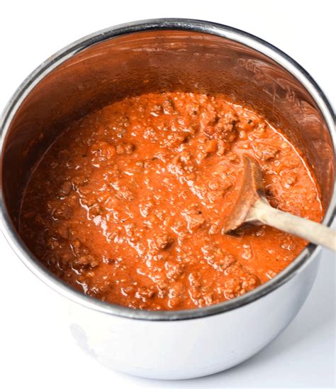 Instant Pot Bolognese • Tastythin