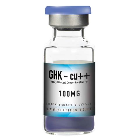 GHK-cu 100mg/ml – 20ml ((Gly-His-Lys) Copper Ion (Cu++)) – Peptide ...