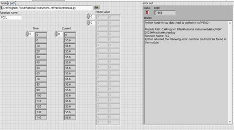 Using Python with NI Tools 的图像结果