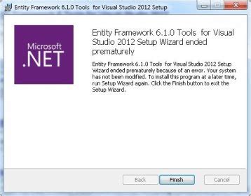 Image result for Visual Studio Entity Framework Tools How To