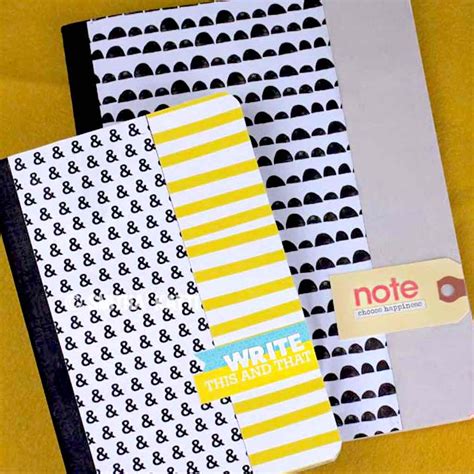 12 Notebook Cover Ideas: How To Make Your Book Special - Smiling Colors