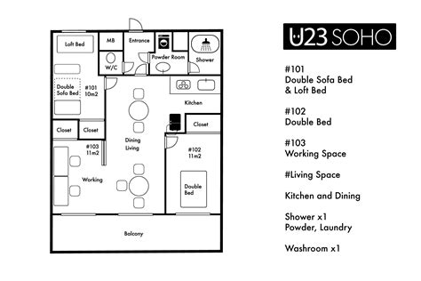 U23 SOHO – Floor Plan – U23 House
