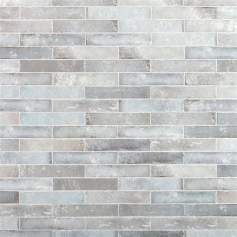Sea Salt Polished White Ceramic Tile | Kitchen backsplash designs ...