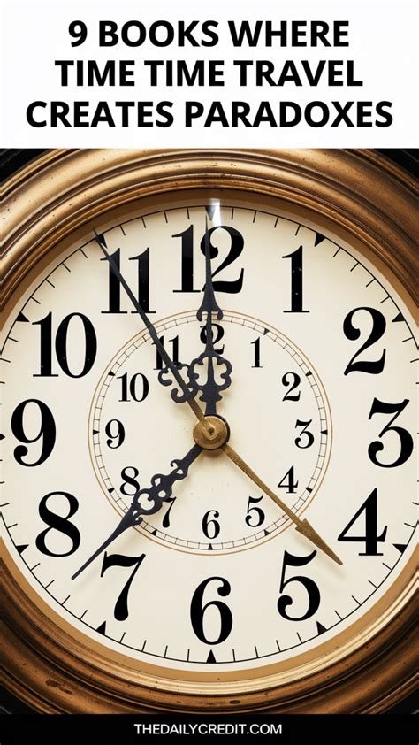 9 Books Where Time Travel Creates Paradoxes