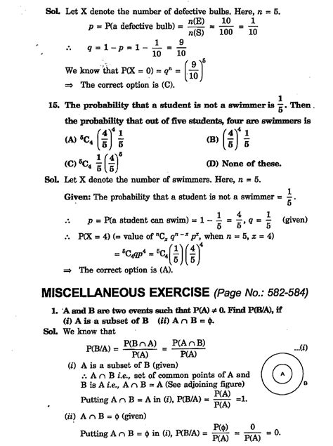 Image result for Probability Class 12 Explanation