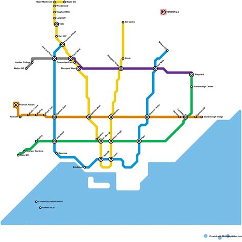 Image result for TTC Line 2 Map