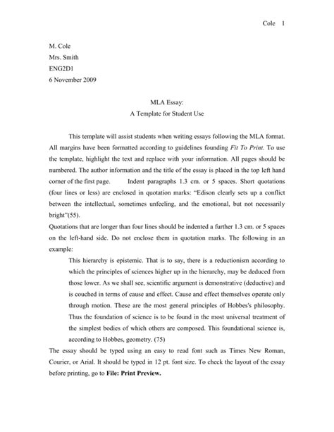 Image result for Essay Format