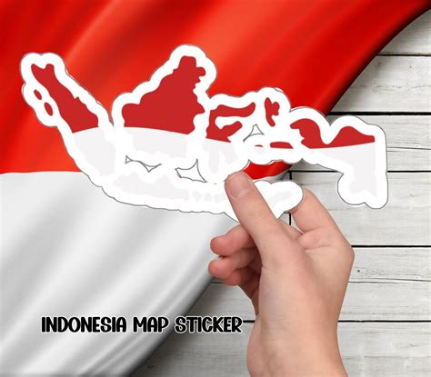 Image result for Indonesia Map Sticker