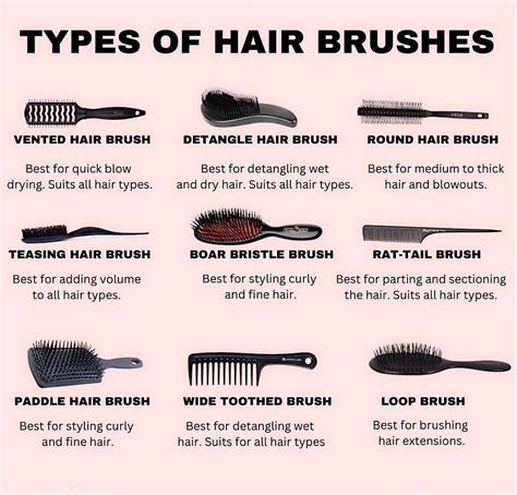 A cool guide to hair brushes : r/coolguides