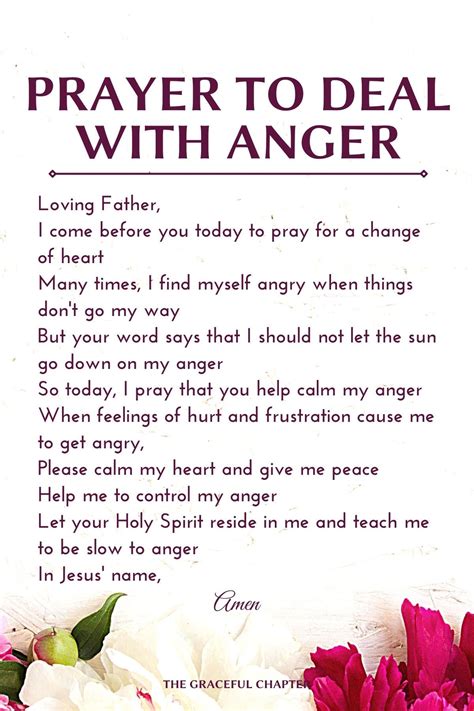 Prayer to Deal with Anger - 43 Bible Verses