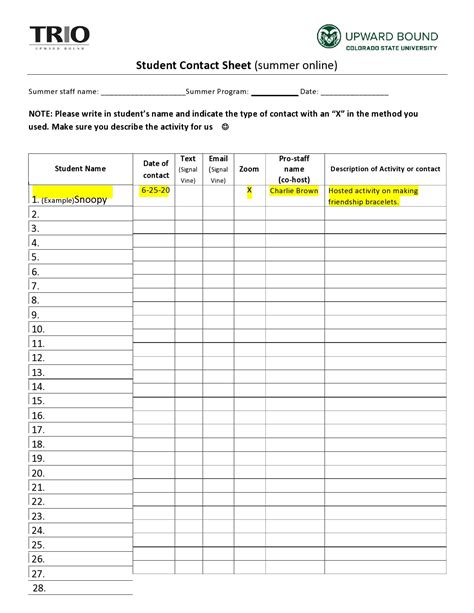 Image result for Create a Contact Sheet