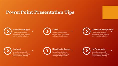 Awesome PowerPoint Presentation Tips Template Slide