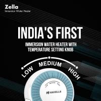 Havells Plastic Zella 1500 watts Immersion Heater|Automatic Cut-Off ...