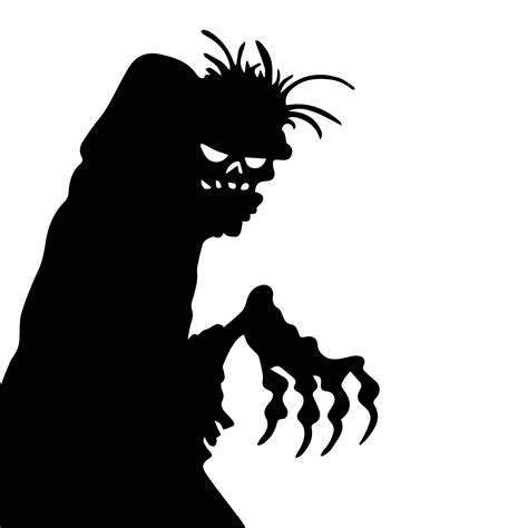 Halloween Window Silhouettes - 15 Free PDF Printables | Printablee | Halloween silhouettes ...