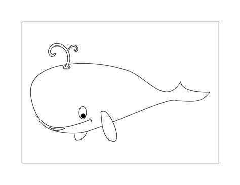Whale Coloring Pages – Printable Coloring Pages. FREE