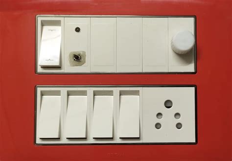 Wifi Switchboard 3 Lights 1 Fan regulator 1 socket red : Amazon.in ...