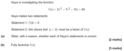 A Level Maths Polynomial 的图像结果