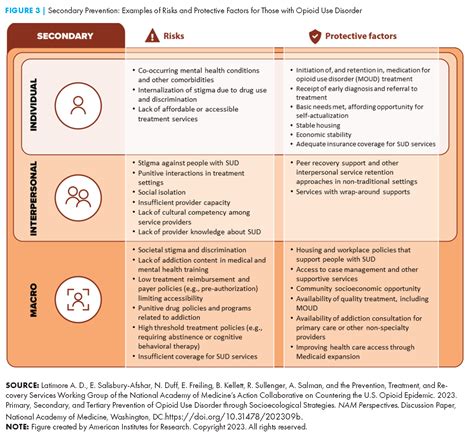 Primary, Secondary, and Tertiary Prevention of Substance Use Disorders ...
