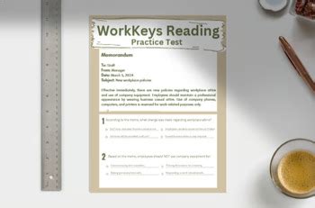 Workplace Documents WorkKeys Practice Test 的图像结果