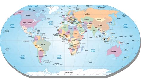 Image result for Geography Map of World