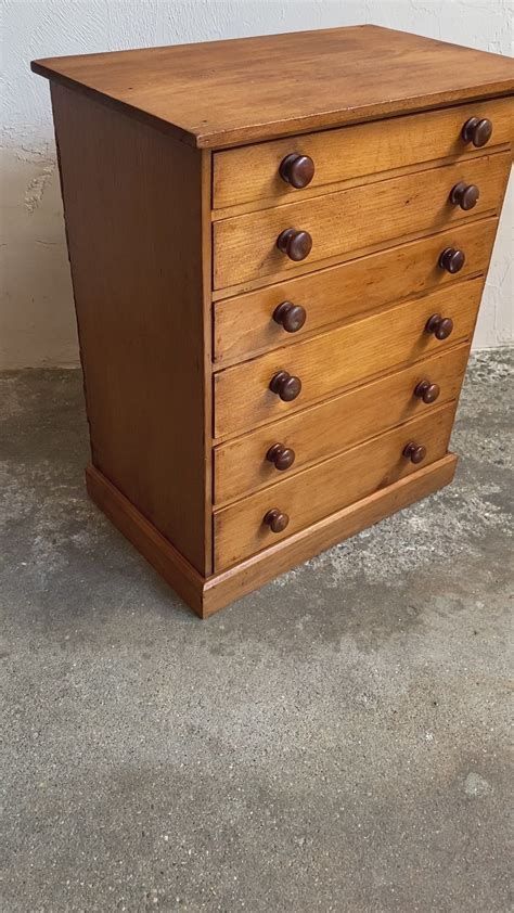 Antique Pine English Nest of Drawers c. 1900 – Knosen Antiques