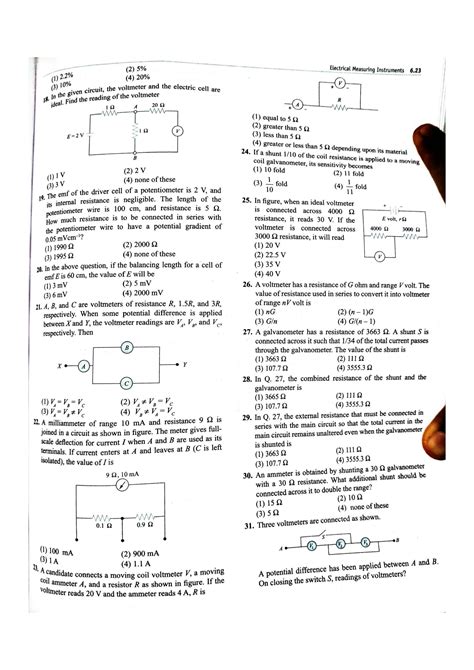 Measurement And Measuring Instruments