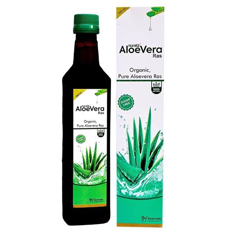 Nuralz Sugar Free Organic Aloevera Ras (500 ml) – Uniherbs India