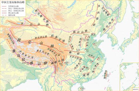 中国山脉图册_360百科