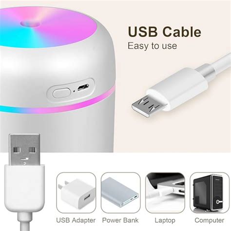 Image result for USB Colorful Humidifier Manual