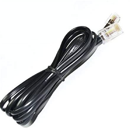 Optisoft RJ11 Plug to Plug Modem Line Telephone Cable (3 m) : Amazon.in ...