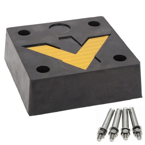 Buy Nisorpa Rubber Molded Dock Bumper, 4" Deep Heavy-Duty Dock Edge ...