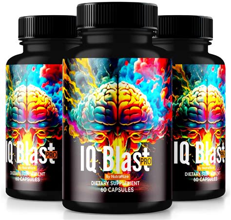 Amazon.com: (3 Pack) IQ Blast Pro Capsules, IQ Blast Pro Advanced Brain ...