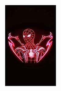 BALDAU PRINTS Spiderman Action Superhero Photo Wall Poster For Room ...