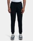 Buy Super Combed Cotton Rich Slim Fit Jogger with Zipper Pockets ...
