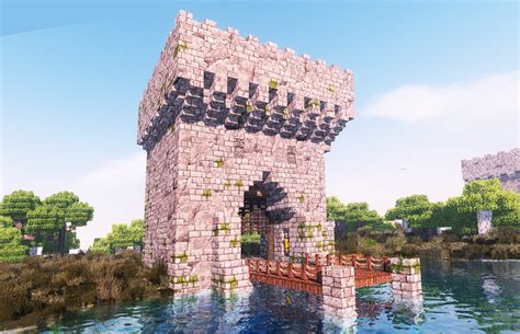 Image result for Castle Castle Gate Minecraft Tutorial
