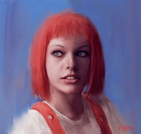 ArtStation - The Fifth Element - Leeloo