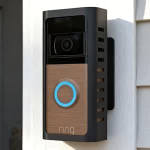 PUUUCI Anti-Theft Doorbell Corner Mount with Adjustable Angle(45-135 ...