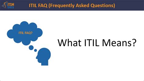 What ITIL Means? – ITSM Docs - ITSM Documents & Templates