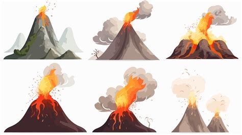 Image result for Animation of Exploding Volcano