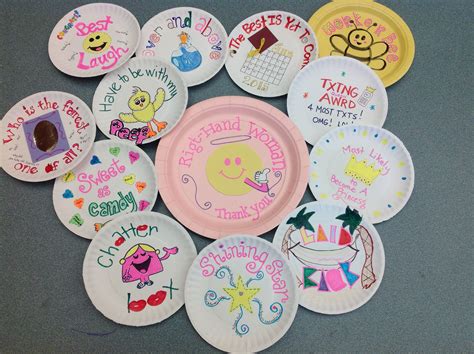Paper Plate Award Ideas Softball at Lloyd Sutton blog