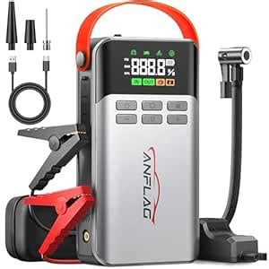 ANFLAG Car Battery Jump Starter with 150PSI Air Compressor,4500A ...