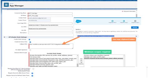 Setup an OAuth flow