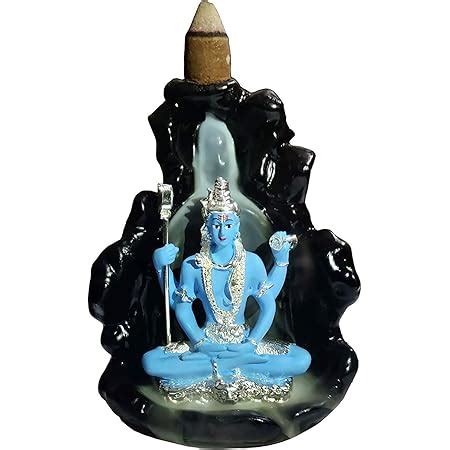 Buy Golden Key Smoke Fountain Incense Burner Decorative Showpiece Idol ...
