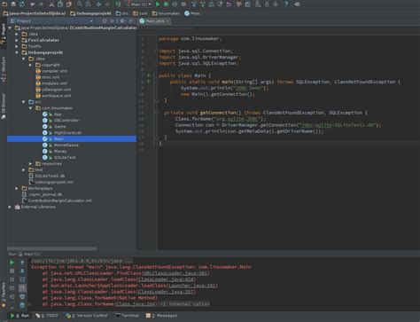 SQLite JDBC Tutorial 的图像结果